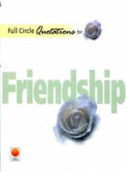 Full Circle Quotations for Friendship 1st Edition,8176211427,9788176211420