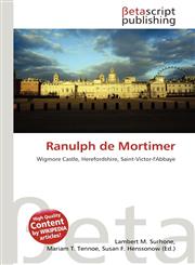 Ranulph de Mortimer,6134829102,9786134829106