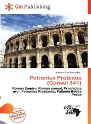 Petronius Probinus (Consul 341),6200772061,9786200772060