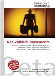 Neo-Volkisch Movements,6130315066,9786130315061