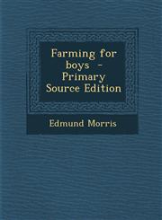 Farming for boys  - Primary Source Edition,1295635046,9781295635047