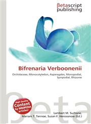 Bifrenaria Verboonenii,6136369737,9786136369730