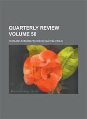 Quarterly Review Volume 56,1236854551,9781236854551