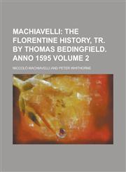 Machiavelli Volume 2,1234185113,9781234185114