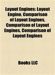 Layout Engines Comparison of Layout Engines,1156519233,9781156519233