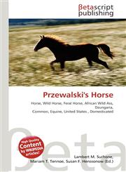 Przewalski's Horse,613043698X,9786130436988