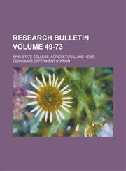 Research bulletin Volume 49-73,1234165228,9781234165222