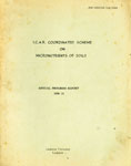 I.C.A.R. Coordinated Scheme on Micronutrients of Soils Annual Progress Report 1970-71