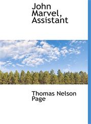 John Marvel, Assistant,111733225X,9781117332253