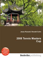 2008 Tennis Masters Cup,5512592874,9785512592878
