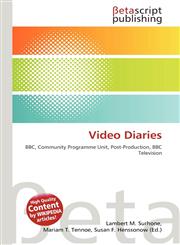 Video Diaries,6133576227,9786133576223