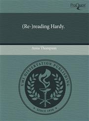 (Re-)reading Hardy.,1243485892,9781243485892