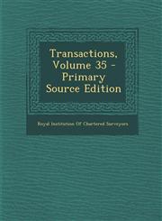Transactions, Volume 35 - Primary Source Edition,1287770282,9781287770282