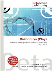 Rashomon (Play),6134475351,9786134475358