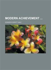 Modern Achievement,1130717402,9781130717402