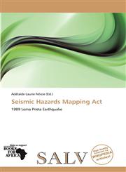 Seismic Hazards Mapping Act,6138510771,9786138510772