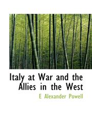 Italy at War and the Allies in the West,1117251446,9781117251448