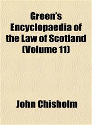 Green's Encyclopaedia of the Law of Scotland (Volume 11),1152275372,9781152275379