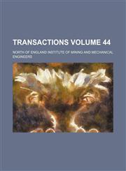 Transactions Volume 44,1130080668,9781130080667