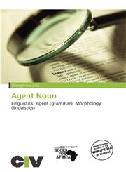 Agent Noun,6137288285,9786137288283