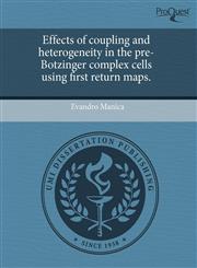 Effects of coupling and heterogeneity in the pre-Botzinger complex cells using first return maps.,1243600411,9781243600417