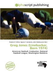 Greg Jones (Linebacker, Born 1974),6139678447,9786139678440