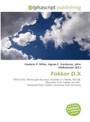 Fokker D.X,6134369950,9786134369954