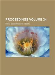 Proceedings Volume 34,1236433289,9781236433282