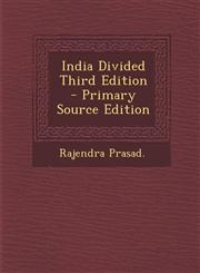 India Divided Third Edition - Primary Source Edition,1293840831,9781293840832