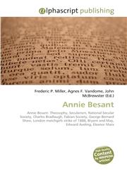 Annie Besant,6130084765,9786130084769