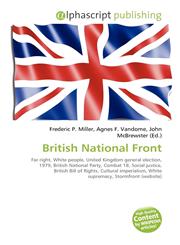 British National Front,613021104X,9786130211042