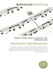 Karlheinz Stockhausen,6130291213,9786130291211