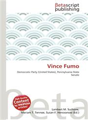Vince Fumo,613507380X,9786135073805