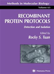 Recombinant Protein Protocols Detection and Isolation,089603481X,9780896034815