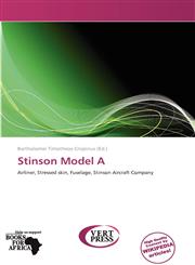 Stinson Model A,613615904X,9786136159041