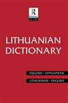Lithuanian Dictionary Lithuanian-English, English-Lithuanian,0415128579,9780415128575