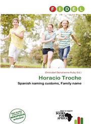 Horacio Troche,6137226506,9786137226506