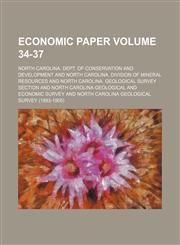 Economic paper Volume 34-37,1154338622,9781154338621
