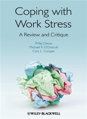 Coping with Work Stress A Review and Critique 1st Edition,0470997664,9780470997666