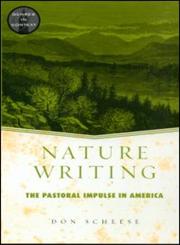 Nature Writing,0415938899,9780415938891