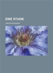 Eine Studie,1234994542,9781234994549