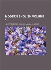 Modern English Volume 1,1150805447,9781150805448
