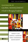 The Blackwell Handbook of Global Management A Guide to Managing Complexity 1st Edition,1405152672,9781405152679