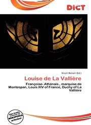 Louise de La Valli Re,6136837978,9786136837970