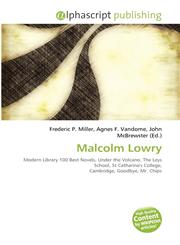 Malcolm Lowry,6134365955,9786134365956