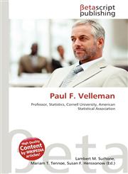Paul F. Velleman,6134734543,9786134734547