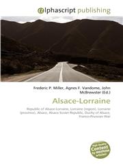 Alsace-Lorraine,6130071744,9786130071745