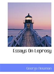 Essays On Leprosy,1117049892,9781117049892