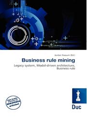 Business rule mining,6136648555,9786136648552