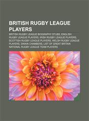 British rugby league players British rugby league biography stubs, English rugby league players, Irish rugby league players,1157060536,9781157060536